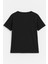 Kadın V Yaka Kısa Kollu Düz T-Shirt 2