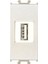 Domino Metalik Bej USB Data Prizi 1m 1