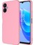 Tecno Spark 9 Pro Kılıf Lansman Içi Kadife Kamera Korumalı Mara Silikon Kılıf - Pembe 1