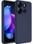 Tecno Spark Go 2023 Kılıf Lansman Içi Kadife Kamera Korumalı Mara Silikon Kılıf - Lacivert 2