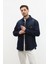 Erkek Oversize Jean Ceket 4