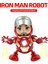 Dans Demir Adam Oyuncak Tiktok Robot W / LED Işık Şarkı Marvel Avengers Hediye Çocuklar Için Yetişkin (Yurt Dışından) 1