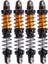 4 Adet Ayarlanabilir 90MM Metal Amortisör Damperi 1/10 CC01 Uzaktan Kumanda Paletli Off-Road Araba (Yurt Dışından) 3