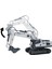 Rc Ekskavatör 1/20 2.4 Ghz 11CH Rc Inşaat Kamyonu Mühendislik Araçları Eğitici Oyuncaklar Çocuklar Için Hafif Müzik ile 2 Pil (Yurt Dışından) 5