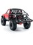 Ön Tampon Arka Tampon Setleri Rc Paletli Tampon LED Işıkları ile Alüminyum Alaşımlı Tampon ile Uyumlu 1/10 Traxxas Trx-4 Trx4 Eksenel SCX10 90046 90047 Rc Araba (Yurt Dışından) 3