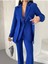 “kadın Ikili Takım - Blazer Ceket ve Yüksek Bel Pantolon Ikili Takım” 1