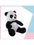 Panda Peluş Uyku Arkadaşi 35 cm Siyah - Beyaz Inslm 1