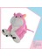 Kizgin Kedi Sabriye Peluş Çanta 40 cm Pembe Inslm 4