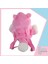 Kizgin Kedi Sabriye Peluş Çanta 40 cm Pembe Inslm 5