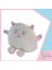 Kedi Yastik Peluş Uyku Arkadaşi 35 cm Pembe Inslm 4