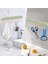 2 Adet 8 Kancalı Yapışkanlı Askı Çok Amaçlı Iç Çamaşırı Dolap Banyo Askısı Takı Organizer 6