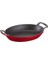 Metal Oval Kuplu Döküm Tava 27X20, Kırmızı 1