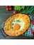 Metal Oval Kuplu Döküm Tava 27X20, Kırmızı 2