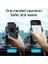 Telefon Tutucu Araç Otomatik Klipsli Araba Telefon Tutucu Ayarlanabilir Cam ve Torpido Için Yüksek Kalite Tutucu 2