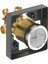 Faucet R10000-UNBXHF Küvet/duş, Krom, Tekli Paket 1