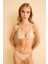 Pul Payetli Bakır Üçen Bikini Takım 1