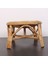 Yumru Doğal Kubu Rattan 40X25 Sehpa & Tabure 2