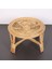 Yumru Doğal Kubu Rattan 40X25 Sehpa & Tabure 5