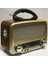 Güneş Enerjili Nostaljik Fm,aux,usb Müzik Çalar RT-819 1