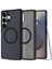 Galaxy S25 Ultra Kılıf Ultra Hybrid Magfit Özellikli Frost Black - ACS08960 1