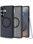 Galaxy S25 Ultra Kılıf Ultra Hybrid Magfit Özellikli Frost Black - ACS08960 3