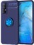 Oppo Reno 3 Pro Için Kılıf Kickstand Ring Holder Lacivert [reno 3 Pro ile Uyumlu Kılıf - Lacivert] 3