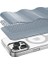 Labs Buff iPhone 15 Pro ile Uyumlu Magsafe Uyumlu Slim Fit Kılıf Kablosuz Şarj Destekleyen Sararmaya Karşı Korumalı Kapak (Gümüş Rengi) 2