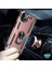 Kılıf Apple iPhone 15 Için Military Ring Holder Gümüş [iphone 15 ile Uyumlu Kılıf - Gümüş] 2