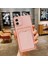Giyim & Aksesuar Iphone 12 (6.1) Uyumlu Lüx Kartlıklı Şeffaf Telefon Kılıfı (Pembe) 1