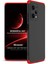 Xiaomi Redmi Note 12 Pro Için Kılıf Double Dip 360 Protective Siyah Kırmızı [redmi Note 12 Pro ile Uyumlu Kılıf - Siyah - Kırmızı] 1