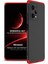 Xiaomi Redmi Note 12 Pro Için Kılıf Double Dip 360 Protective Siyah Kırmızı [redmi Note 12 Pro ile Uyumlu Kılıf - Siyah - Kırmızı] 3