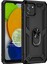 Samsung Galaxy A03 Için Kılıf Military Ring Holder Siyah [galaxy A03 ile Uyumlu Kılıf - Siyah] 2