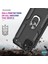 Samsung Galaxy A03 Için Kılıf Military Ring Holder Siyah [galaxy A03 ile Uyumlu Kılıf - Siyah] 3