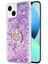 Apple iPhone 13 Için Kılıf Glitter Liquid Holder Mor [iphone 13 ile Uyumlu Kılıf - Mor] 1