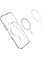iPhone 15 Pro Kılıf Crystal Hybrid Magfit Magsafe Özellikli White - ACS06475 3