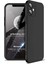 Apple iPhone 12 Için Kılıf Double Dip 360 Protective Siyah [iphone 12 ile Uyumlu Kılıf - Siyah] 1