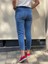 Paça Detaylı Likralı Mom Jean 2