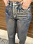 Varak Baskılı Straight Jean 1