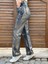 Varak Baskılı Straight Jean 4