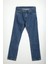 Erkek Regular Fit Normal Kesim Pamuk Koyu Mavi Jean Pantolon 1