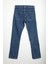 Erkek Regular Fit Normal Kesim Pamuk Koyu Mavi Jean Pantolon 2