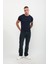 Erkek Likralı Regular Fit Haki Jean Pantolon 1