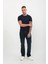 Erkek Likralı Regular Fit Haki Jean Pantolon 3