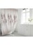 Banyo Perdesi 2x120x200 Çift Kanat Duş Perdesi Halka Hediyeli Duşakabin Perdesi 3390 2