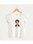 Frida V Yaka Kadın Tasarım T-Shirt 1