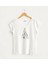 V Yaka Kadın Yılbaşı Kedili Tasarım T-Shirt 5