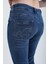 Kadın Slim Fit Likralı Lacivert Jean Pantolon 8