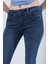 Kadın Slim Fit Likralı Lacivert Jean Pantolon 9