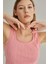 Nbb 68045 Kadın Pempe Self Patterned Crop Şortlu Takım 3