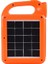 HB-6399A Cob Ledli Solarlı 3 Kademeli USB Çıkışlı Şarjlı Işıldak Fener (2 Parça Ampulü Unutma) 2